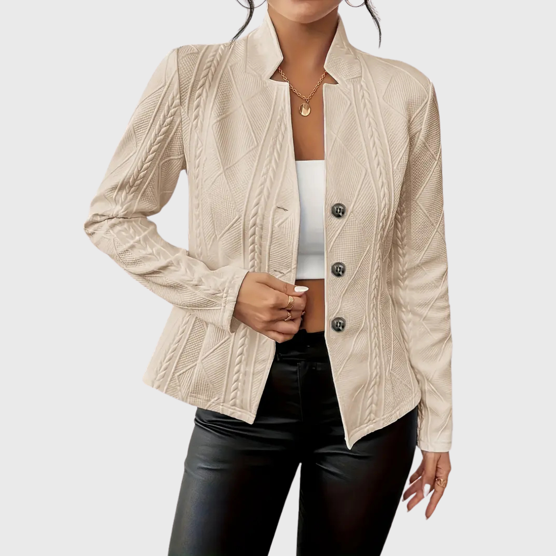 Claudia™ | Blazer con detalles elegantes