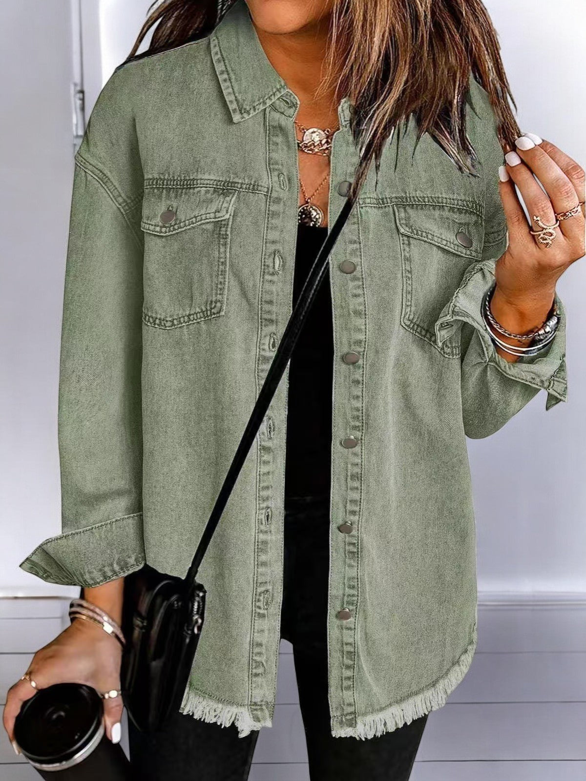 Stefania™ | Cazadora vaquera de estilo atemporal