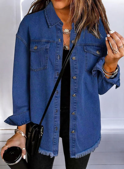 Stefania™ | Cazadora vaquera de estilo atemporal