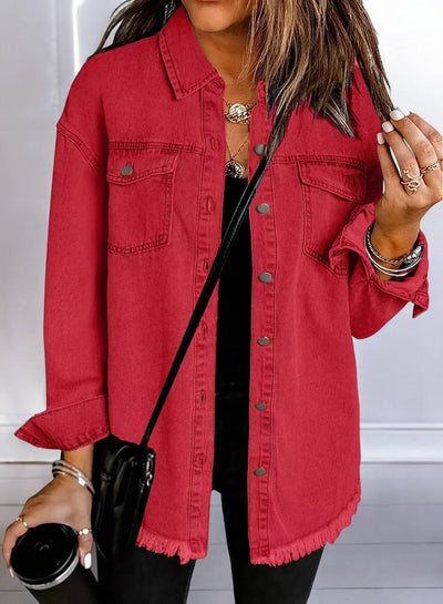Stefania™ | Cazadora vaquera de estilo atemporal