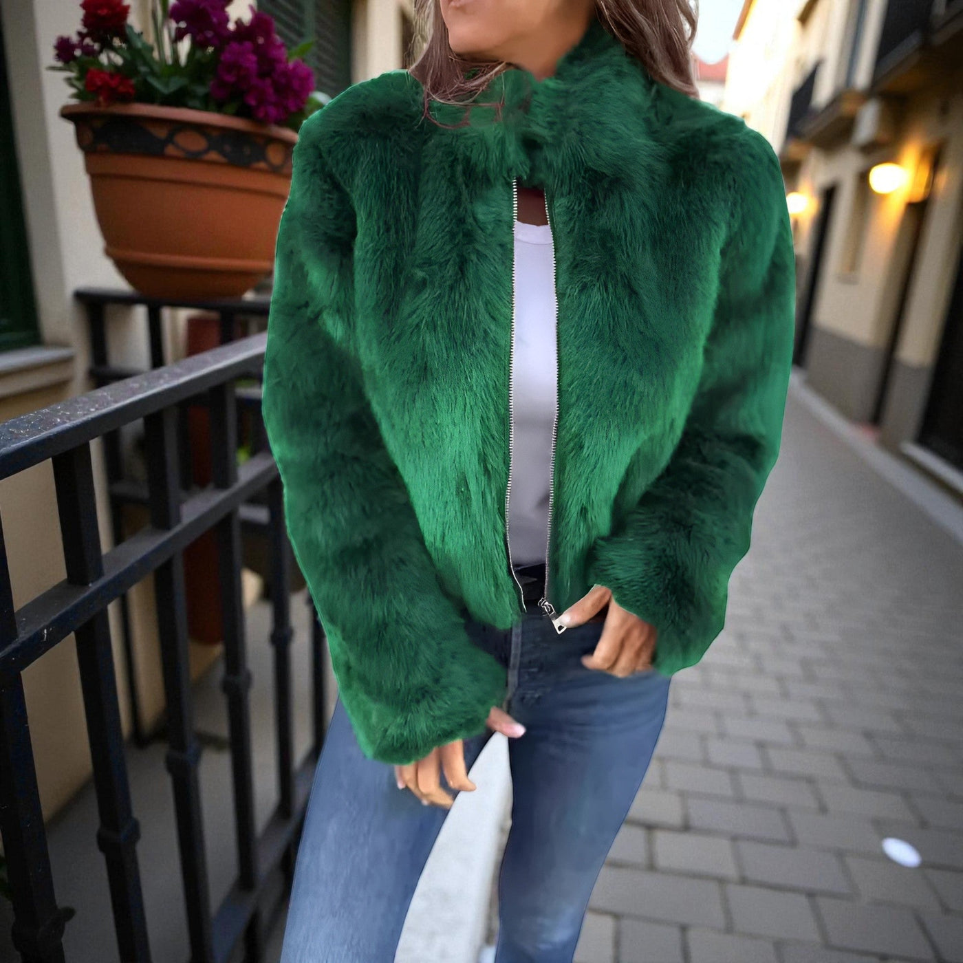 The Pura Esencia | Chaqueta Elegante de Borreguito