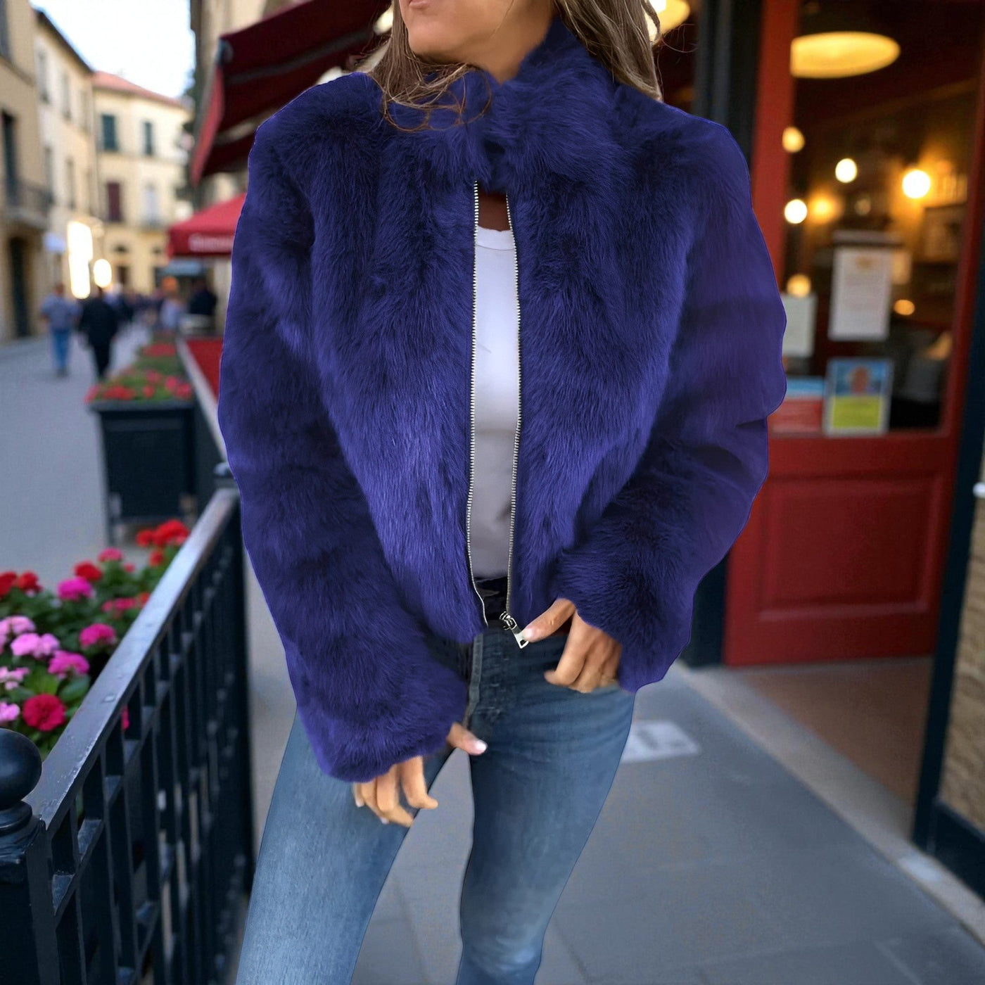 The Pura Esencia | Chaqueta Elegante de Borreguito