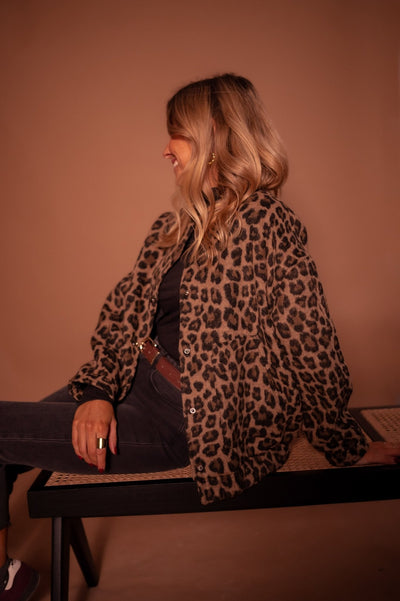 Charlene™ | Chaqueta Animal Print Atemporal